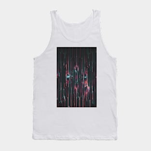 vaporwave into the void pattern Tank Top